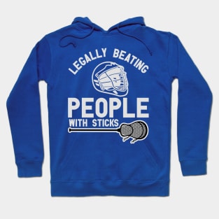 Lacrosse Beating Hoodie